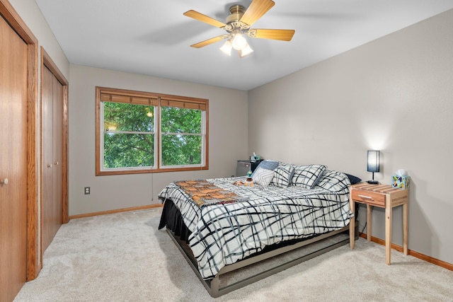 876 162nd St, Hammond, WI 54015 - bedroom featuring carpet floors and ceiling fan