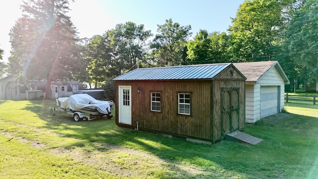 21393 324th Pl, Lakeside Twp, MN 56342 - view of outbuilding featuring driveway