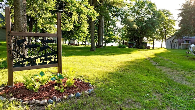 21393 324th Pl, Lakeside Twp, MN 56342 - view of grassy yard