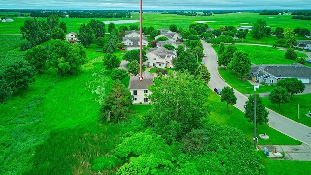 343 Perch Ln, Winsted, MN 55395 - aerial view of residential area with property parcel outlined