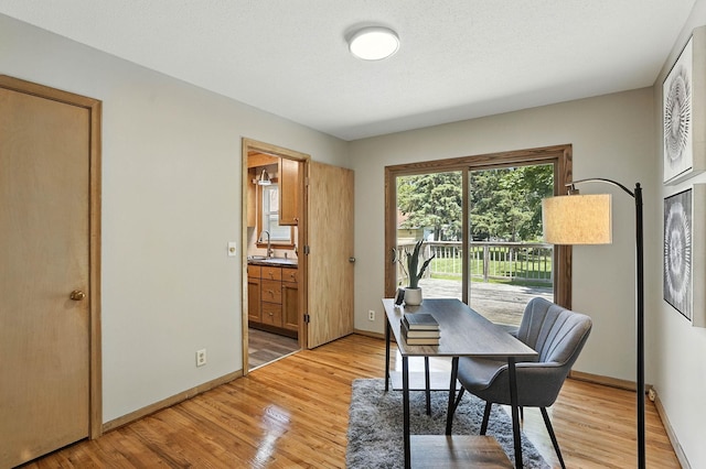 11439 Heights Dr NW, Coon Rapids, MN 55433 - dining space featuring light wood finished floors