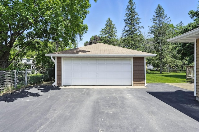 11439 Heights Dr NW, Coon Rapids, MN 55433 - view of detached garage