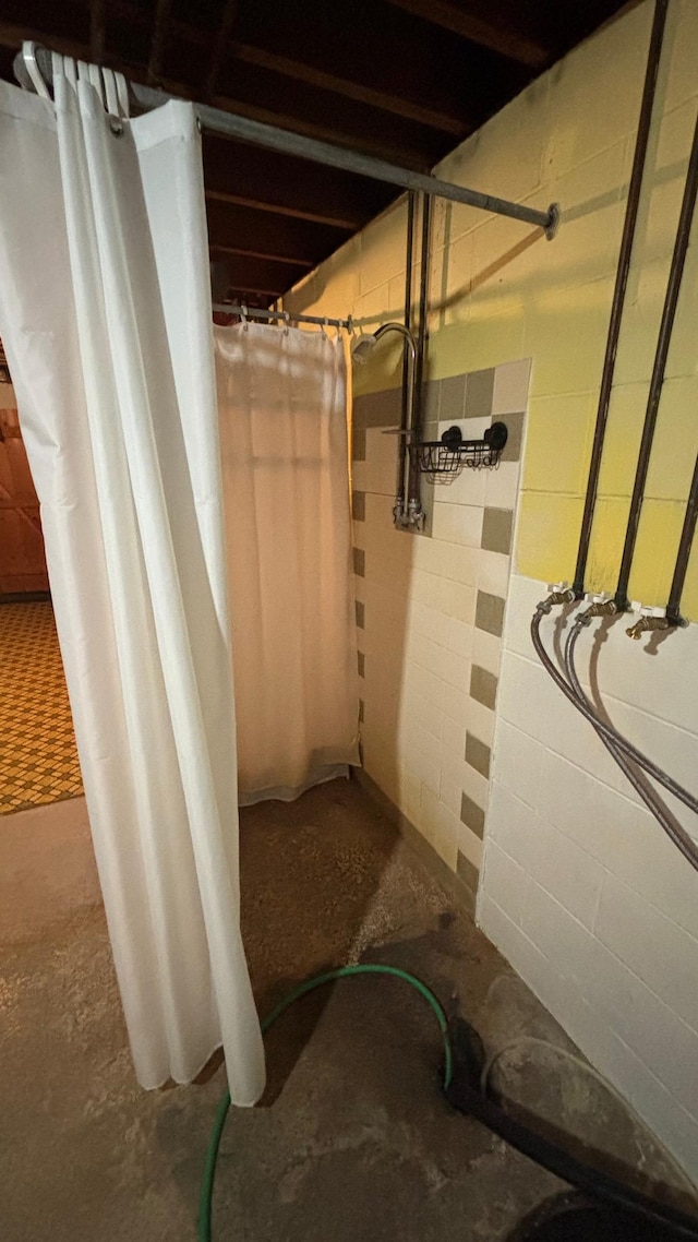 122 Plainview Ave, Mankato, MN 56001 - basement with concrete block wall