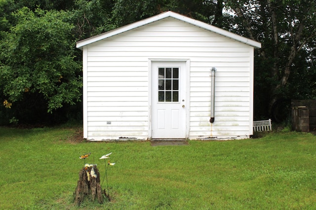 34497 Quiken Rd, Motley, MN 56466 - view of shed