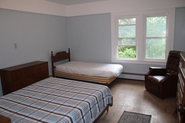 34497 Quiken Rd, Motley, MN 56466 - bedroom with baseboard heating