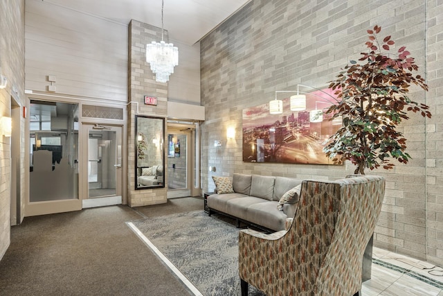 66 9th St E Unit 1712, Saint Paul, MN 55101 - building lobby with a high ceiling