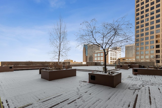 66 9th St E Unit 1712, Saint Paul, MN 55101 - view of snow covered deck