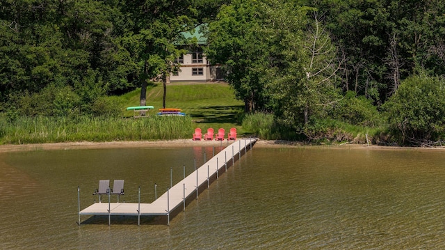 20428 Pheasant Trl, Brainerd, MN 56401 - dock with a water view