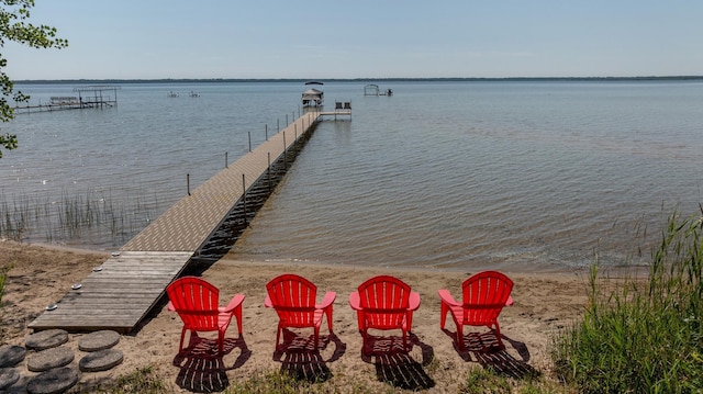 20428 Pheasant Trl, Brainerd, MN 56401 - dock area with a water view