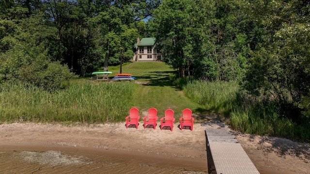20428 Pheasant Trl, Brainerd, MN 56401 - view of home's community featuring a lawn