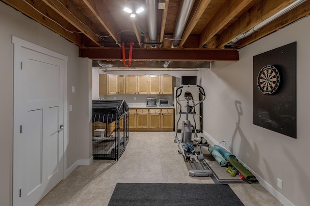 20428 Pheasant Trl, Brainerd, MN 56401 - workout area featuring baseboards