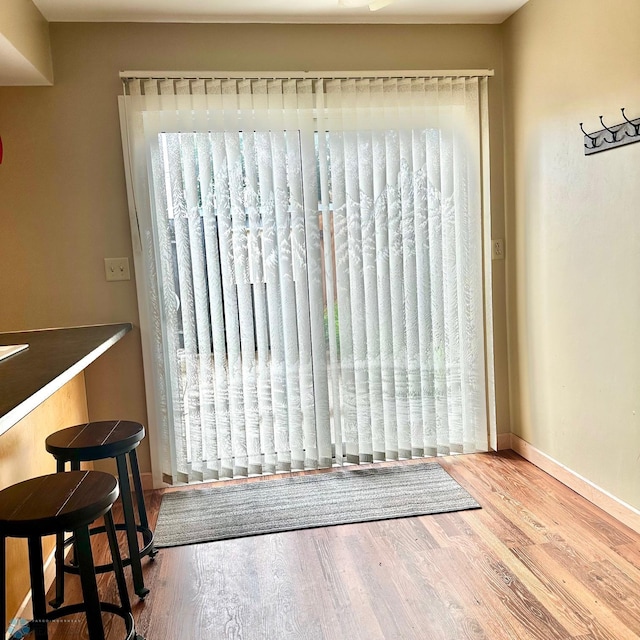 835 23rd Ave S, Moorhead, MN 56560 - detailed view of wood finished floors and baseboards