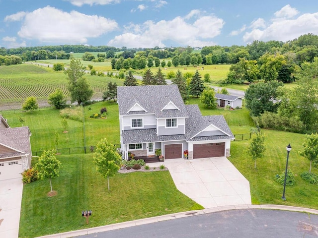 910 Burton Cir, Montrose, MN 55363 - aerial view of sparsely populated area