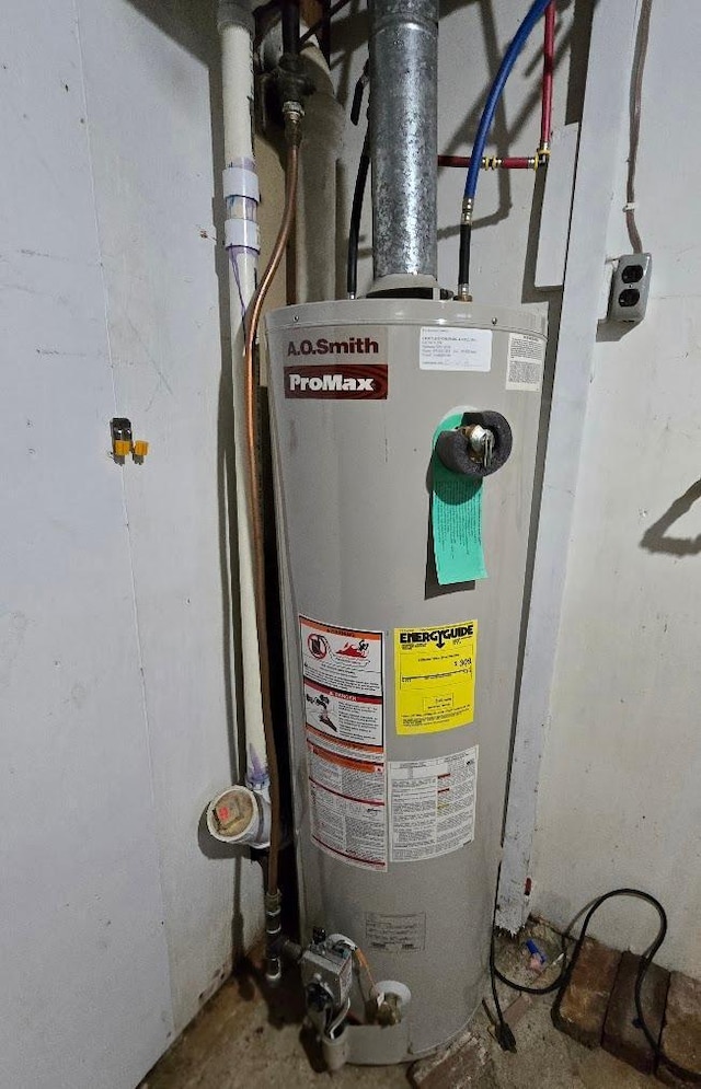 808 5th St SW, Pipestone, MN 56164 - utilities with water heater