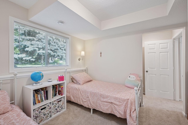 6520 Nathan Ln N, Maple Grove, MN 55369 - bedroom with carpet flooring and a tray ceiling