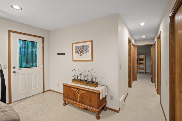 11409 Bren Rd, Minnetonka, MN 55343 - entrance foyer with recessed lighting and light carpet