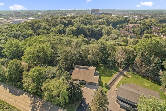 11409 Bren Rd, Minnetonka, MN 55343 - aerial overview of property's location featuring a forest