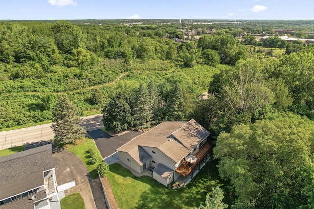 11409 Bren Rd, Minnetonka, MN 55343 - aerial view of a heavily wooded area