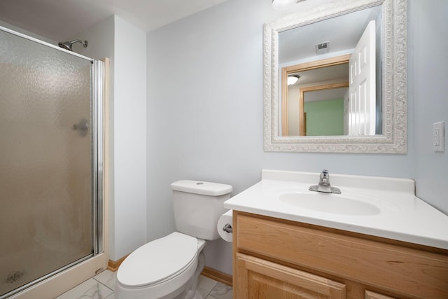 16391 Adret Ct, Eden Prairie, MN 55346 - full bath featuring vanity and a shower stall