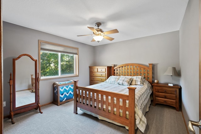 27858 Nathan Ln, Chisago Lake Twp, MN 55045 - bedroom with carpet and a ceiling fan