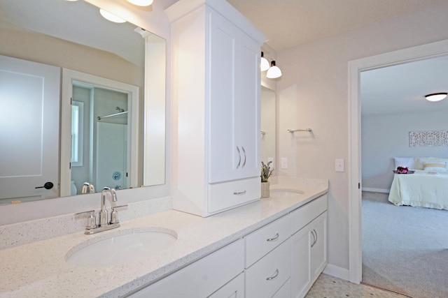 5120 Coronado Dr, Woodbury, MN 55129 - ensuite bathroom featuring double vanity
