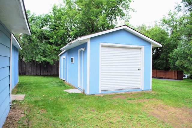 1015 Grove St, Brainerd, MN 56401 - garage with a storage shed