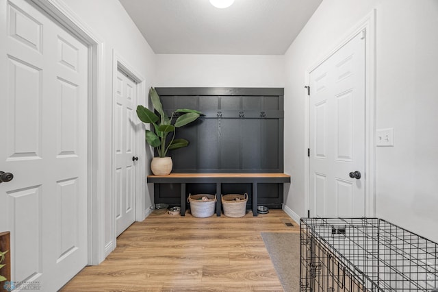 8871 Cottonwood Blvd, Horace, ND 58047 - mudroom with wood finished floors and baseboards