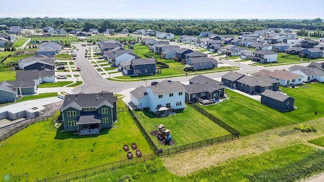 8871 Cottonwood Blvd, Horace, ND 58047 - aerial perspective of suburban area