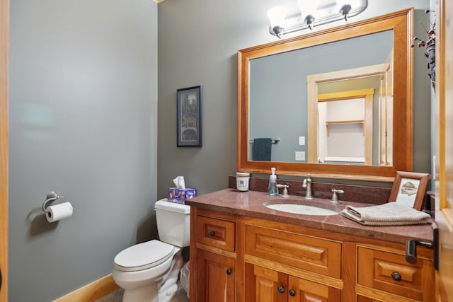 15193 Wilderness Trl, Crosslake, MN 56442 - bathroom featuring toilet and vanity