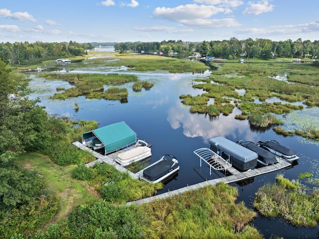 15193 Wilderness Trl, Crosslake, MN 56442 - aerial view of a nearby body of water