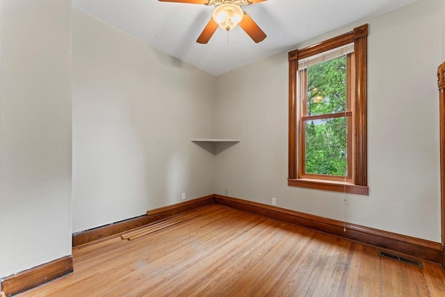 202 Cedar St, Pepin, WI 54759 - unfurnished room featuring hardwood / wood-style flooring and a ceiling fan