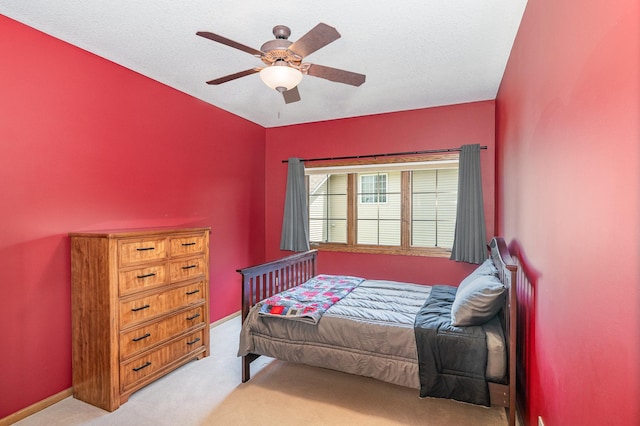 517 Redpoll Ave SE, New Prague, MN 56071 - bedroom featuring light carpet and ceiling fan