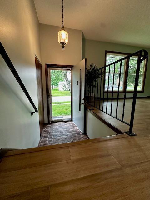 2671 4th Ave NE, Rochester, MN 55906 - foyer featuring healthy amount of natural light and wood finished floors