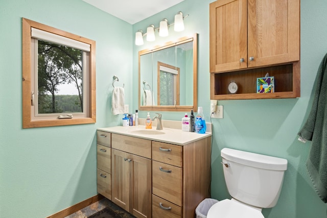 11100 Fisher Ln, Park Rapids, MN 56470 - bathroom with vanity and toilet