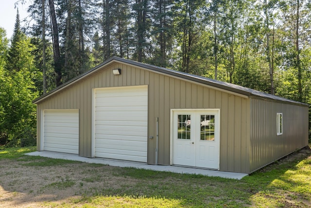 11100 Fisher Ln, Park Rapids, MN 56470 - view of detached garage