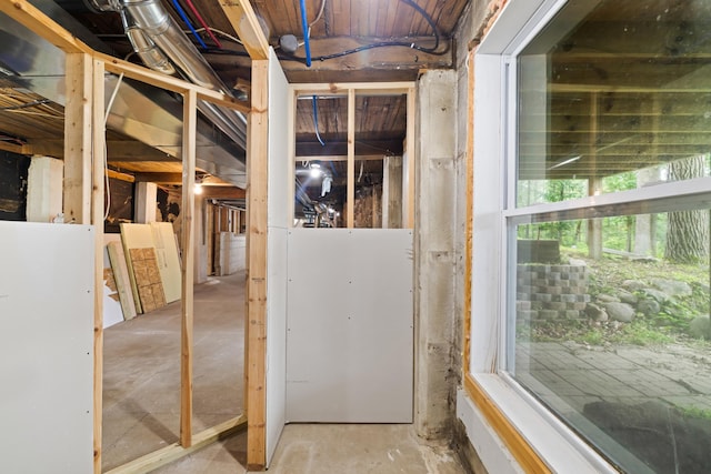 11100 Fisher Ln, Park Rapids, MN 56470 - misc room with unfinished concrete flooring