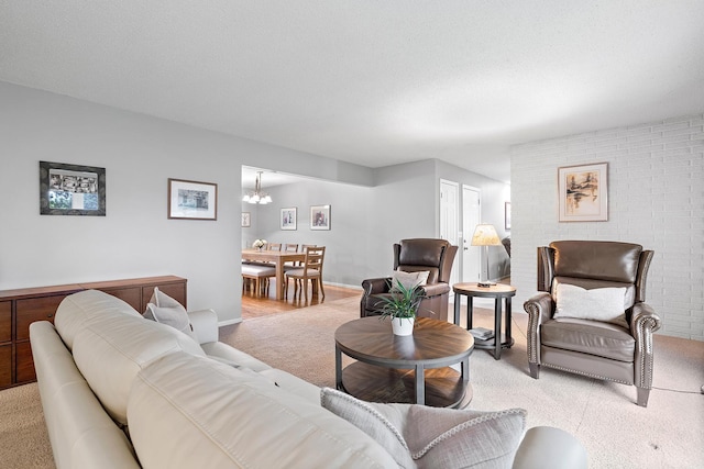 6721 Limerick Ln, Edina, MN 55439 - living area with light colored carpet and a chandelier