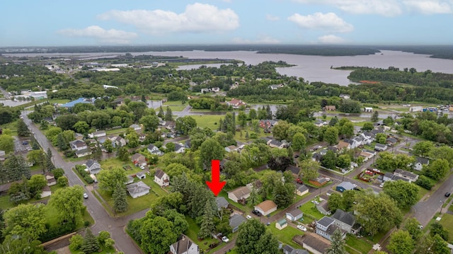 311 70th Ave W, Duluth, MN 55807 - aerial view of property and surrounding area with a nearby body of water and nearby suburban area