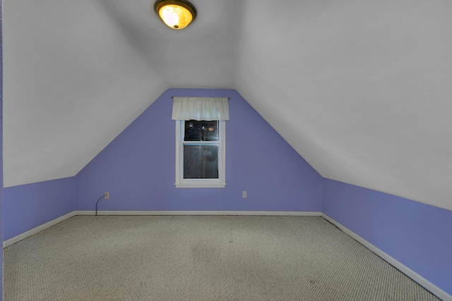 608 Summit Ave S, Sauk Rapids, MN 56379 - bonus room featuring carpet floors and vaulted ceiling
