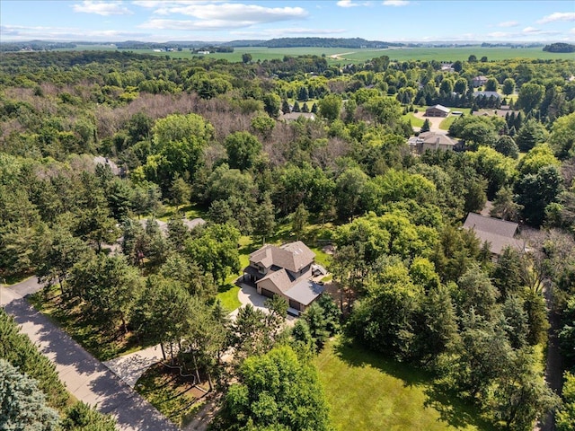 N6386 1317th St, Clifton Twp, WI 54021 - bird's eye view of a heavily wooded area
