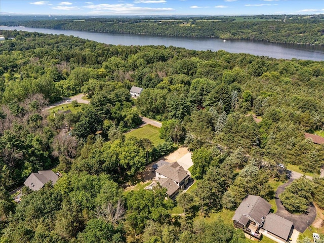 N6386 1317th St, Clifton Twp, WI 54021 - aerial overview of property's location with a nearby body of water