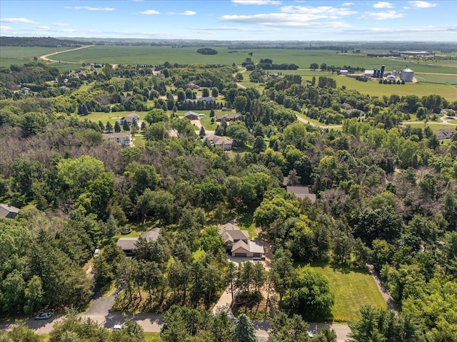 N6386 1317th St, Clifton Twp, WI 54021 - aerial overview of property's location featuring rural landscape