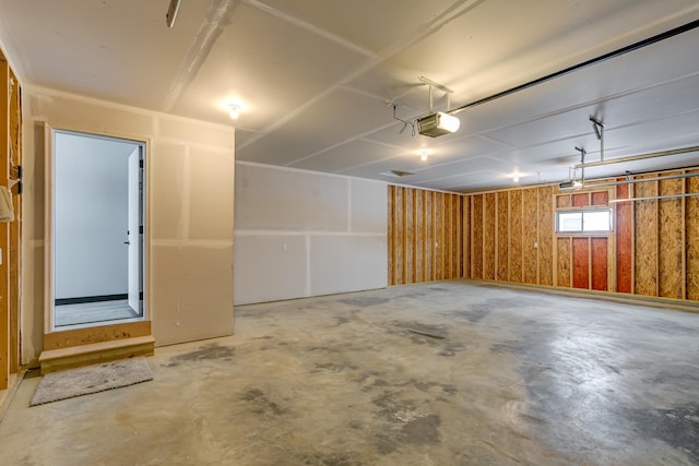 893 Grant St, Ellsworth, WI 54011 - garage featuring a garage door opener