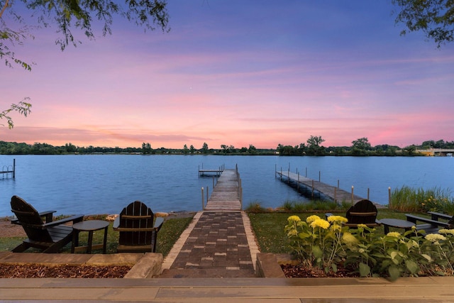 2807 Mckenzie Point Rd, Minnetonka, MN 55391 - dock area with a water view