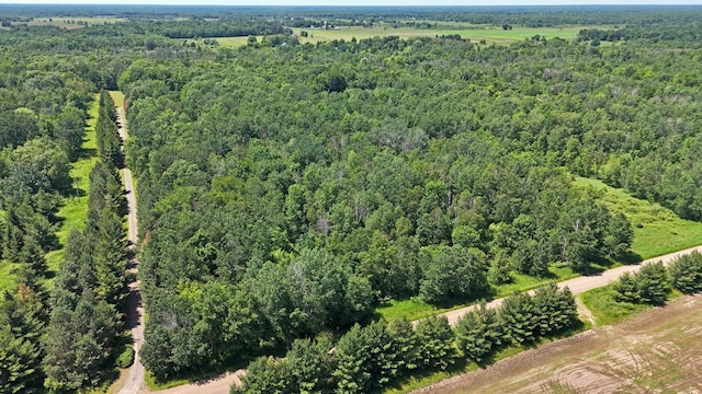 22761 105th Ave, Milaca, MN 56353 - aerial view of property and surrounding area featuring a forest