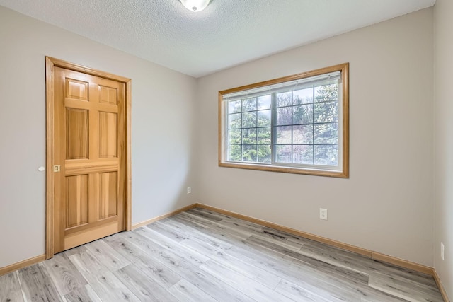 12740 Eveleth Path, Apple Valley, MN 55124 - empty room featuring light wood-type flooring and a textured ceiling