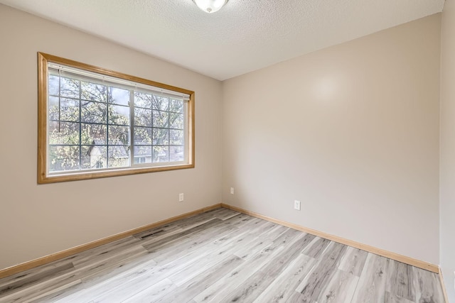 12740 Eveleth Path, Apple Valley, MN 55124 - empty room with light wood-style floors and a textured ceiling