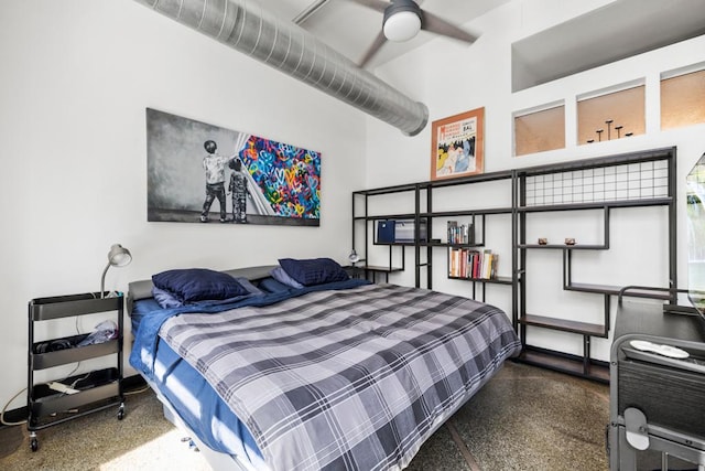 350 Saint Peter St Unit 707, Saint Paul, MN 55102 - bedroom with speckle patterned floor