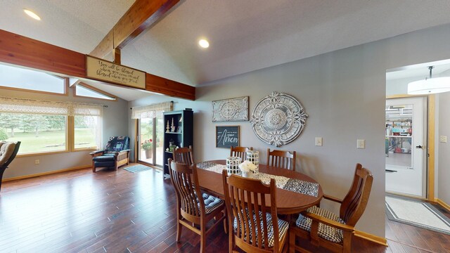 2017 Highland Ave, Albert Lea, MN 56007 - dining space with wood finished floors and recessed lighting
