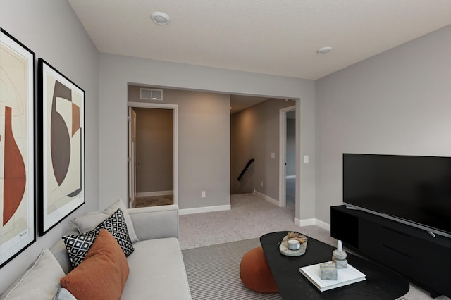 1561 143rd St E, Rosemount, MN 55068 - carpeted living area featuring baseboards